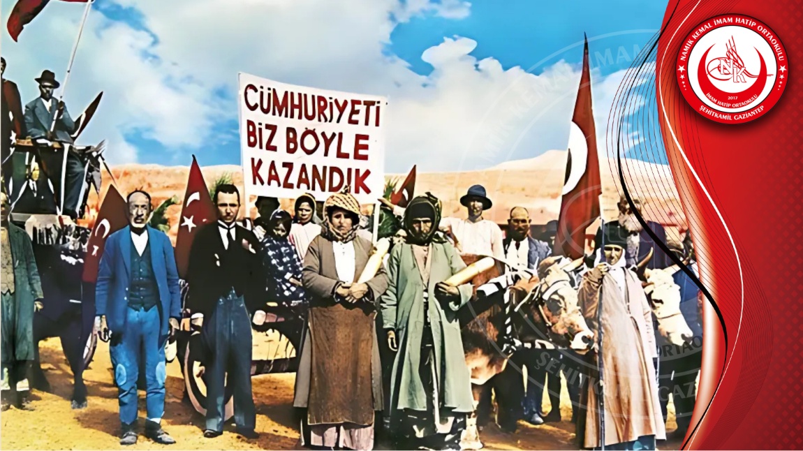 Cumhuriyetimizin 101. Yılı Kutlu Olsun